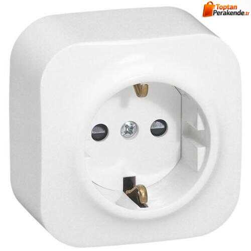 Legrand Forix IP21 Çocuk Korumalı Toprak Priz Beyaz